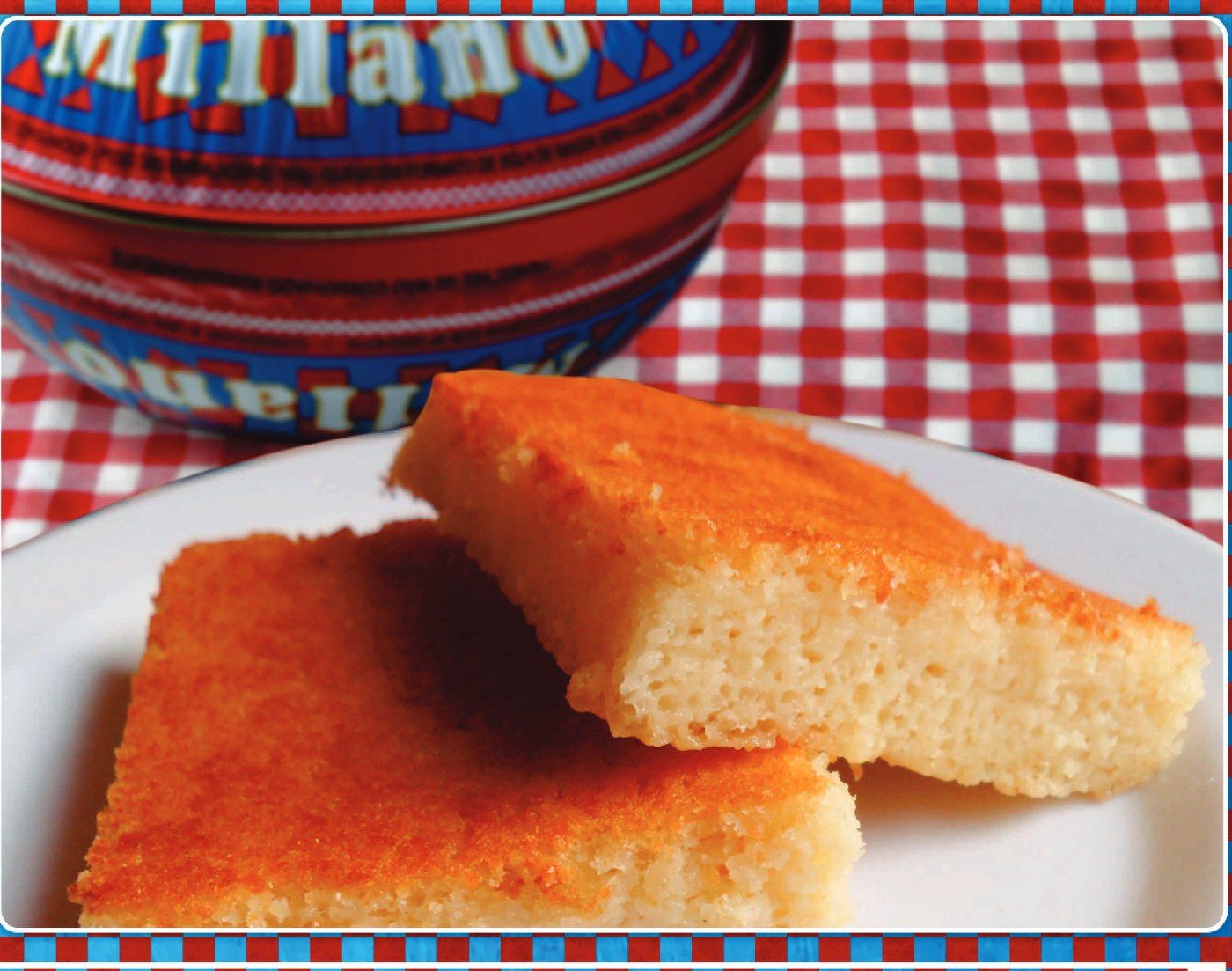 Queijadinha de Tabuleiro de Queijo Reino Millano