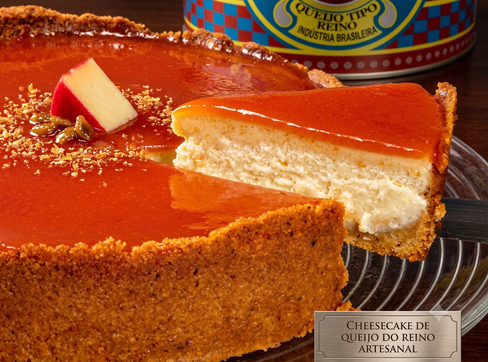 Cheesecake de Queijo Reino Millano e Goiabada