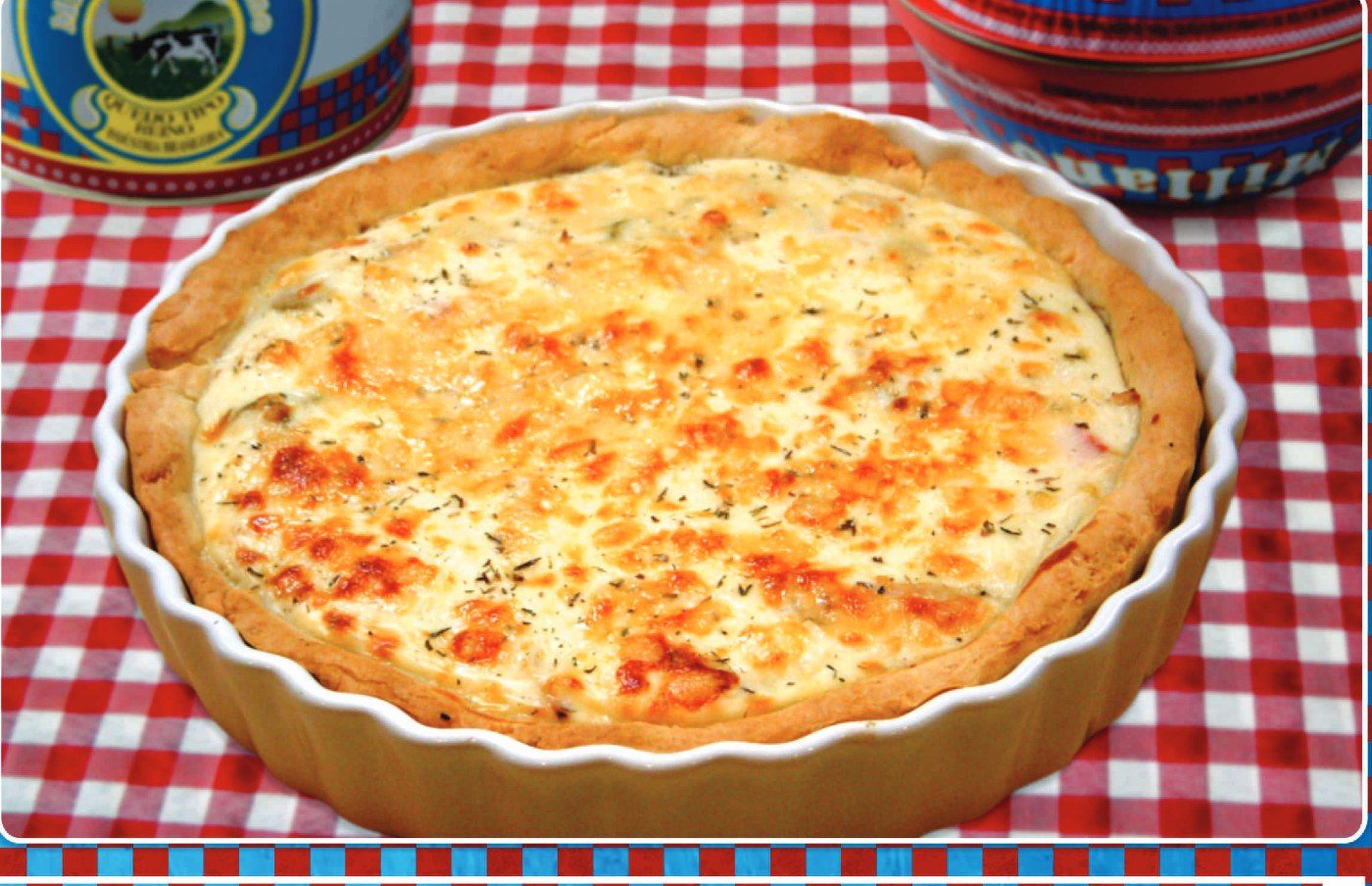 Quiche de Queijo Reino — Perrrrdição da Naty!